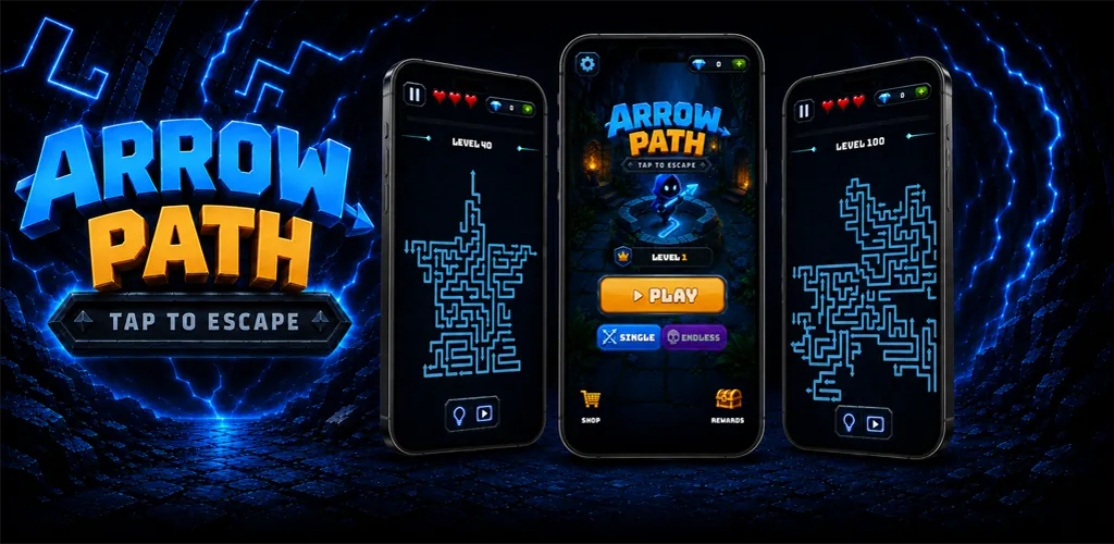 Arrow Path Banner