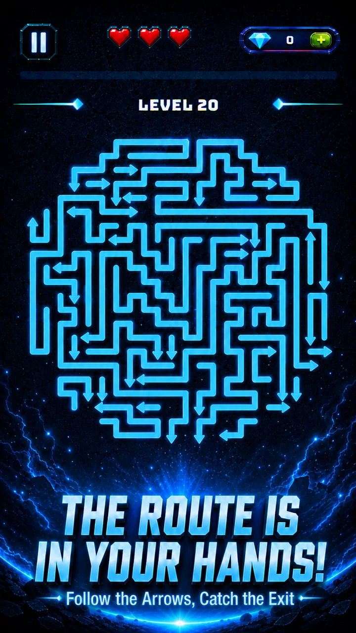 Arrow Path - Tap To Escape Ekranı - 20.png
