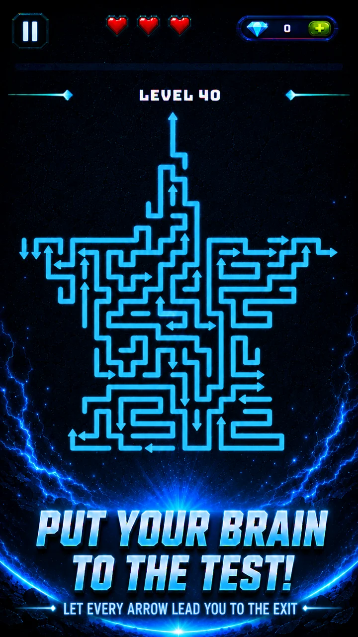 Arrow Path - Tap To Escape Ekranı - 40.png