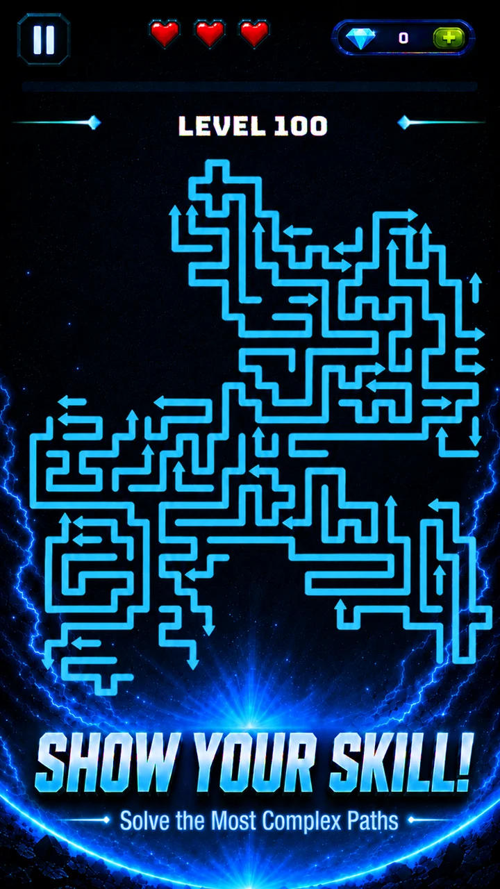 Arrow Path - Tap To Escape Ekranı - 100.png